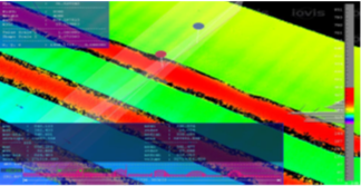 Pin hole and coating defect inspection reference image